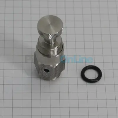 Purge d'Air INOX pour filtre Jupiter / Galatic / Titan / Veyrone (nouveau modèle) (s'adapte au 101D014-I) (101D001-I)