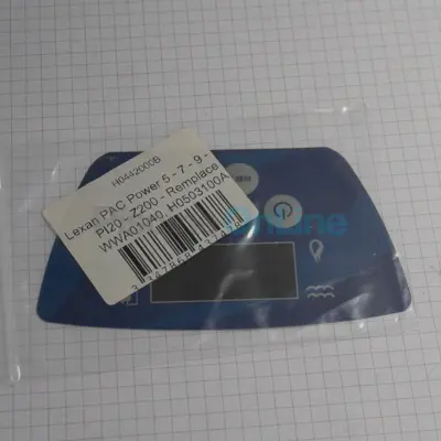 Lexan pour pompes à chaleur ZODIAC Power 5 - 7 - 9 - 11 - PI20 - Z200 (H0442000B)