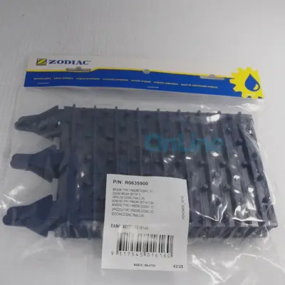 Brosses Lamelles PVC EC pour robot Zodiac Vortex - par 2 (ex réf W1845A) (R0635900)