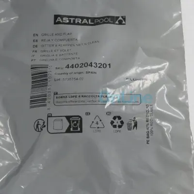 Grille + Volet pour Buse de refoulement ASTRAL 22353 Oscillante (4402043201)