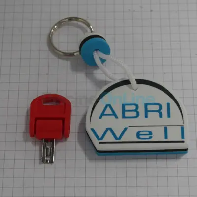 Clé rouge avec porte-clé flottant pour abris / terrasse mobile (AW204)