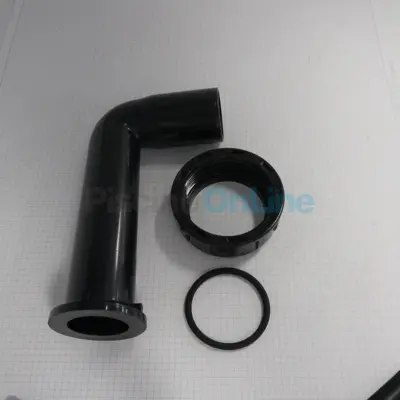 Liaison coudée + écrou + joint pour vanne noire 1'1/2 (nouveau modèle) de Filtres à sable (4404120204)
