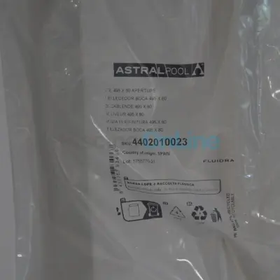 Enjoliveur de skimmer Astral NORM XXL bouche 495x80 mm - BLANC (4402010023)