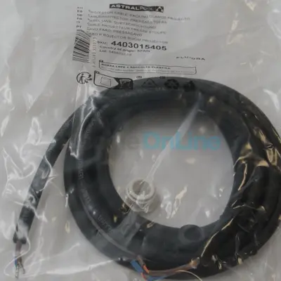 Cable pour projecteur ASTRAL 2.40m + presse-étoupe (4403015405)