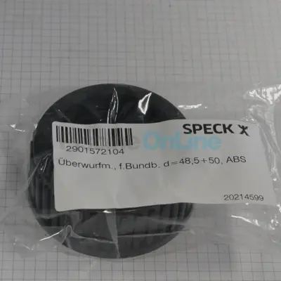 Ecrou-raccord de douille à collet Ø50 mm pompes BADU (2901.572.104)