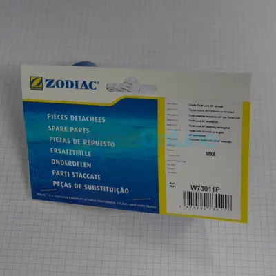 Coude Twist Lock 45° allongé pour robots Zodiac MX series (W73011P)