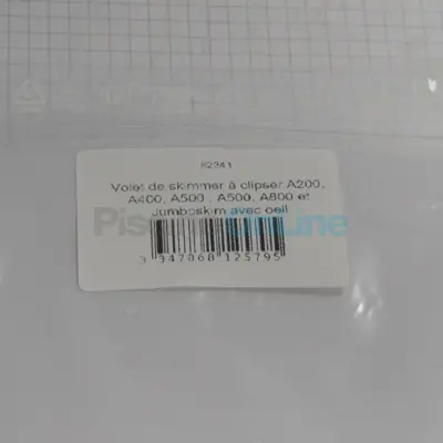 Volet de skimmer WELTICO à clipser, oeil Ø6 mm (nouveau modèle), pour tous Skimmers Weltico sauf A300 (62341)