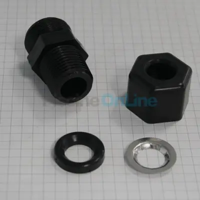 Connecteur porte électrode 12mm - 1/2''  pour régulateurs, électrolyseurs, appareils UV... (4408040604)