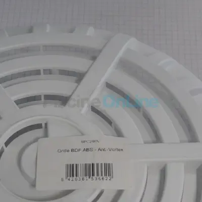 Grille pour bonde de fond ABS Anti-Vortex (CERTIKIN) (SPC266N)