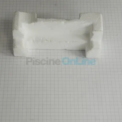 Flotteur MTC5 120 (option brosses PVC) pour robots Dolphin E10, SPLASH (6250944)