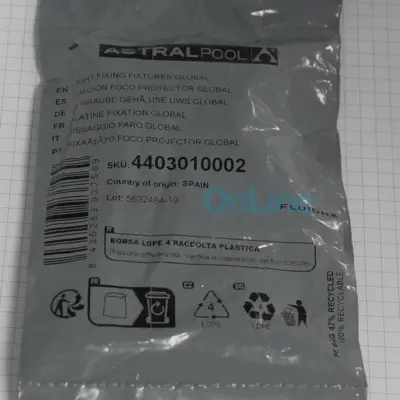 Fixation Projecteur GLOBAL 56255IP021 (4403010002)