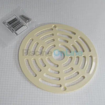 Grille + vis pour bonde de fond Astral Easyline - SABLE (4402020014)