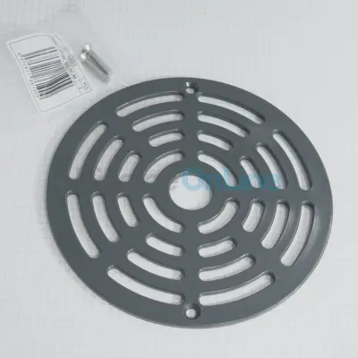 Grille + vis pour bonde de fond Easyline Gris ANTHRACITE (4402020021)