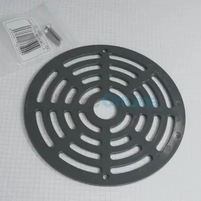 Grille + vis pour bonde de fond Easyline Gris ANTHRACITE (4402020021)