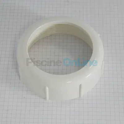 Ecrou blanc de liaisons vanne multivoies 1"1/2 et 2" pour filtres (CE04010017)