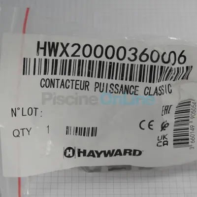 Contacteur puissance classic pour pompes à chaleur Hayward EnergyLine pro ENP3/TPE (HWX20000360006)