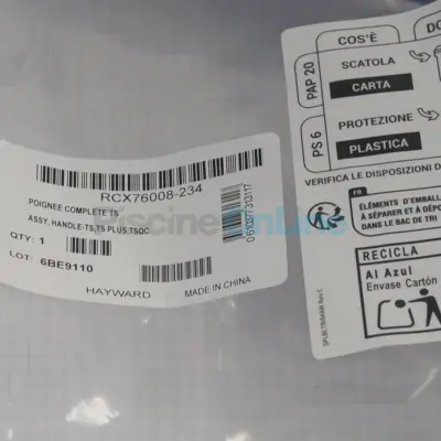 Poignée complète pour robot Hayward TS AQUAVAC (RCX76008-234)