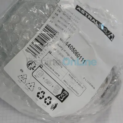 Moteur de pompe de soufflage 1,5 CV (4405060111)