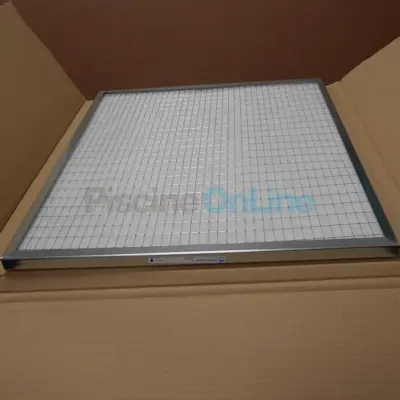 Cadre filtre 525 x 615 x 23 mm pour déshumidificateurs Zodiac OMEGA 10. 14. 16. 20 (WSD01916)