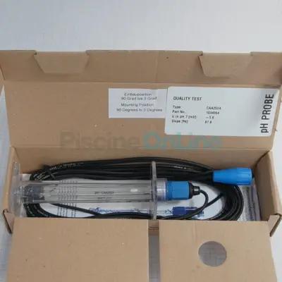 Electrode pH connexion BNC 6m (sans logo) fixation PG13,5 (CAA2524)