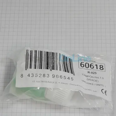 Solution tampon 50 ml pH 7,0 (Vert) - (TS) (60618)