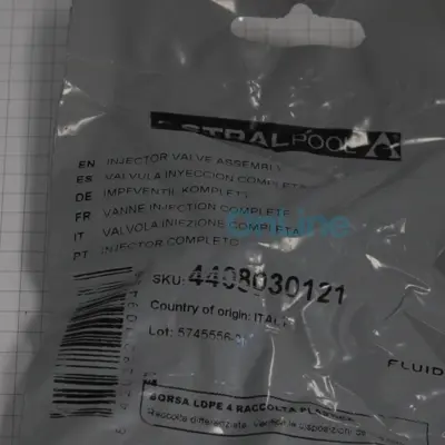 Vanne d'injection complète (FPM) pour pompes doseuses (4408030121)