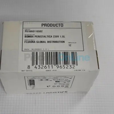 Kit moteur de pompe péristaltique MP1-CC 1,6L/h 230Vac + tube santoprène + porte galet + capot anti-projection (P01AA0116502)