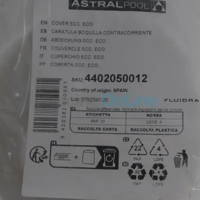 Façade pour Nage à contre courant Astral Eco (4402050012)