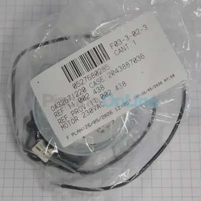 Moteur Ø 6 mm 20-24 RPM METEOR 956S/UL 230Vac pour pompes doseuses Microdos (11.002.438)