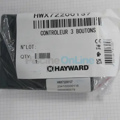 Contrôleur 3 boutons pour pompe à chaleur Hayward Full Inverter R32 Easy Temp, Ikomfort (HWX72200137)