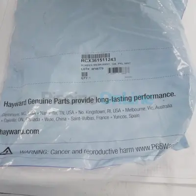 Filtre écran de séparation 125 µ pour robot Aquavac (RCX361511243)
