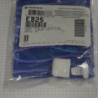 Buse avec collet pour tuyau de balayage de robot LEGEND II (G-L-EB25)