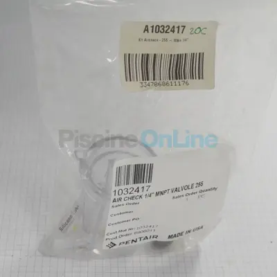 Kit Aircheck-255 - Mâle 1/4" pour adoucisseur IDRANIA (A1032417)