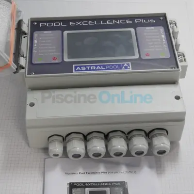 Centrale de commande Astral POOL EXCELLENCE+ version isolée T°C, pH et chlore (AST0006)