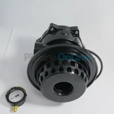 Vanne top multivoies 1"1/2 noire + joint pour filtres à sable Cristal-Flo T-380 à T-600 et Pantera (R14965TM10)
