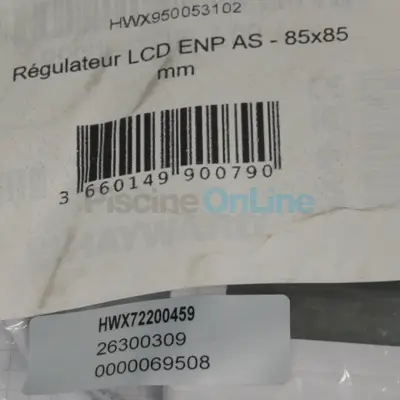 Régulateur LCD pour pompes à chaleur Hayward EnergyLine Pro ENP (HWX72200459)