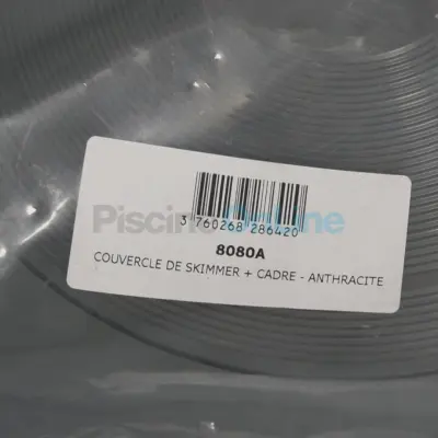 Cadre + couvercle pour skimmer Weltico - GRIS ANTHRACITE (8080A)