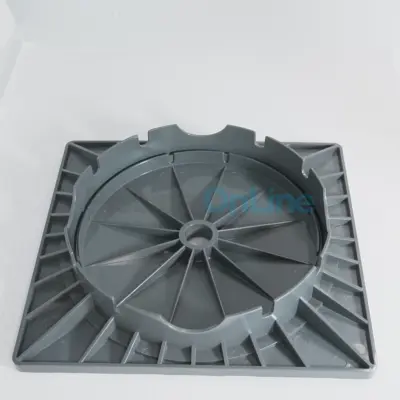 Cadre + couvercle pour skimmer Weltico - GRIS ANTHRACITE (8080A)
