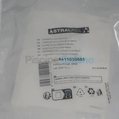 Volet pour SKimfiltre et Mini-SKimmer Grande Meurtrière (4411030601)