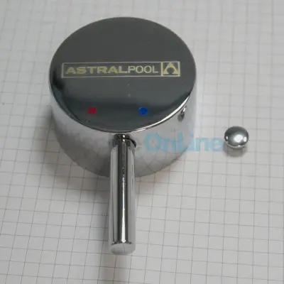 Tête de robinet Mitigeur pour douche + cache vis (4401040070)