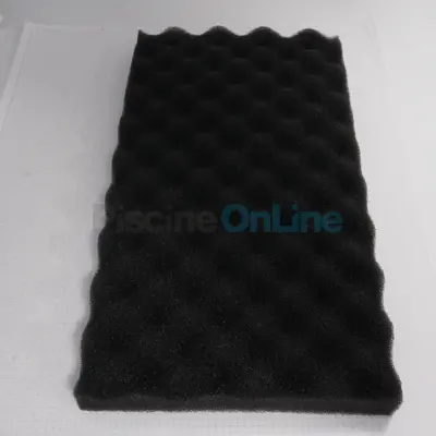 Brosse mousse noire pour robot Zodiac Sweeper / Patriot GP 435x225 (remplace la brosse mousse jaune) (W0421A)