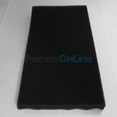 Brosse mousse noire pour robot Zodiac Sweeper / Patriot GP 435x225 (remplace la brosse mousse jaune) (W0421A)