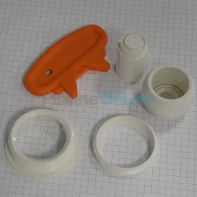 Rotule pour buse refoulement Multiflow /skimmer monobloc - BLANC - avec clé (4411030311)