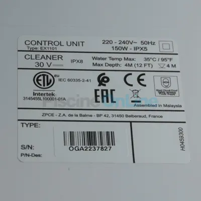 Coffret de commande type 12V pour robots ZODIAC VORTEX (R0805400)