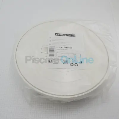Couvercle + Cadre rond pour skimmers ASTRAL (Petite/Grande Meurtrière) - piscine Liner/Béton (4402010507)