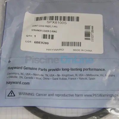 Joint torique de préfiltre pompe Power-Flo II (SPX8100S)