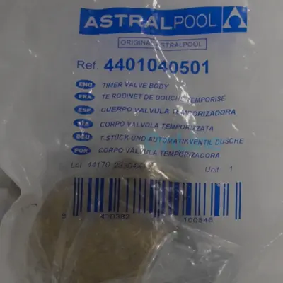 TE ROBINET DE DOUCHE TEMPORISE (Douche ASTRAL) (4401040501)
