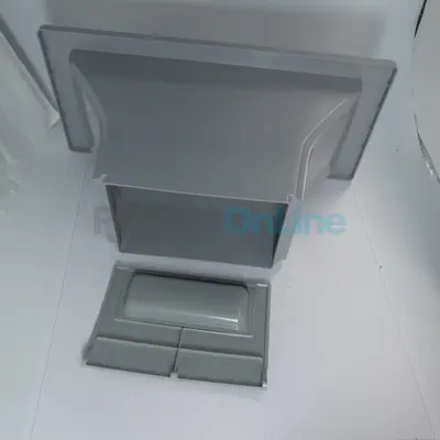 Sur-meurtrière avec volet de skimmer WELTICO A400 Design, Classic - GRIS (63168G)