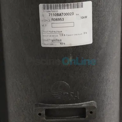 Échangeur (condenseur) pour pompes à chaleur Edenpac 2 et 3 standard 10 kW - W20COND10KW (R06953)