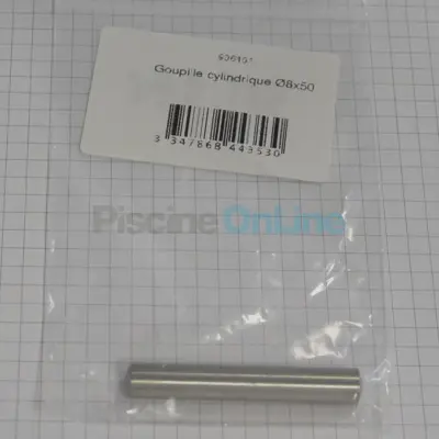 Goupille cylindrique métal diamètre 8x50 pour volet ECA (906161)